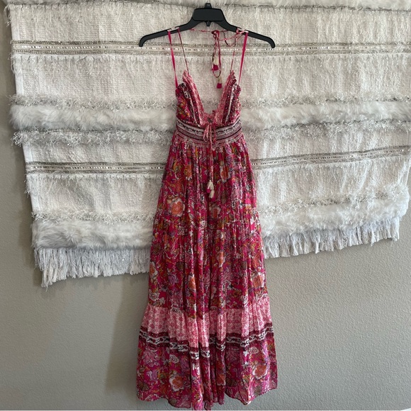 Free People Real Love Maxi Dress - Meadow Combo - Picture 4 of 11